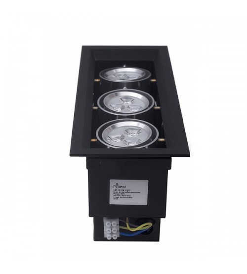 HILED Grill Ceiling Light 3 x 3W